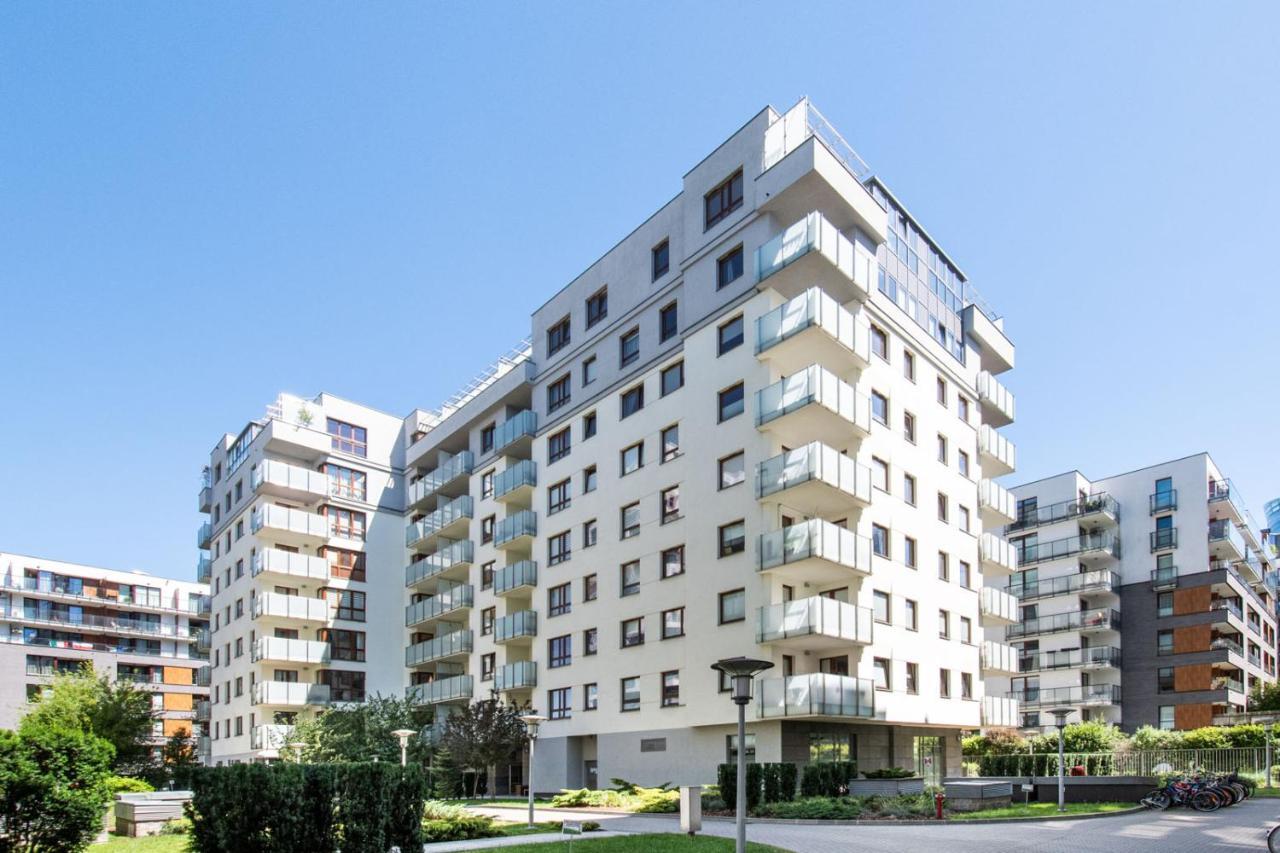 Mg Apartments Gieldowa Warszawa Exteriör bild