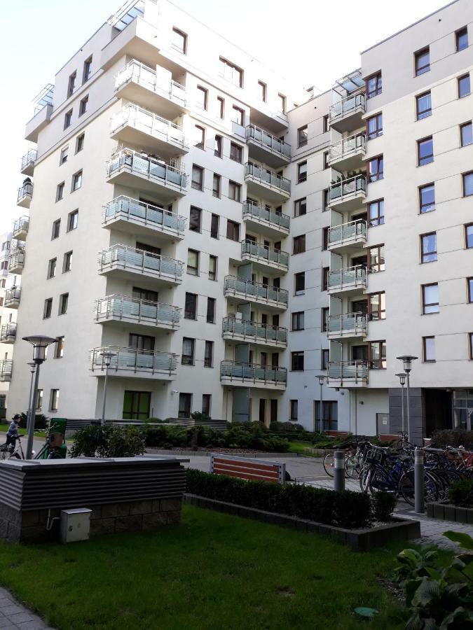 Mg Apartments Gieldowa Warszawa Exteriör bild
